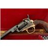 Image 7 : Cased A. Uberti 1849 Pocket Wells Fargo Model .31 Cal 4" Percussion Revolver Mfd 1996
