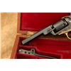 Image 8 : Cased A. Uberti 1849 Pocket Wells Fargo Model .31 Cal 4" Percussion Revolver Mfd 1996