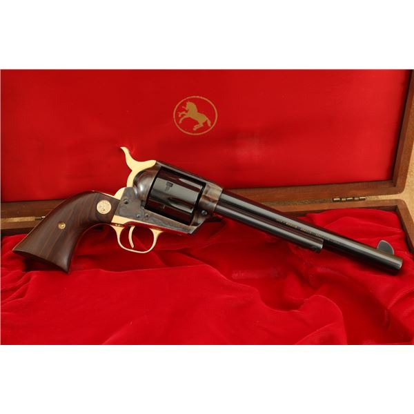 Colt Montana Territory Centennial / Diamond Jubilee .45 Colt 7.5" Sa Revolver, 1964 C&r