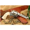 Image 3 : Linebaugh Custom Sixguns Ruger Bisley Vaquero .45 Colt 5.25" Sa Revolver, Mastodon Grips