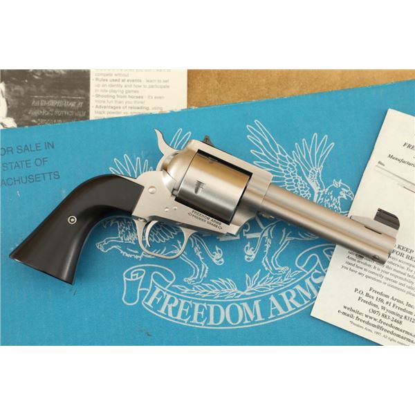 Rare Freedom Arms Model 83 Premier Grade .475 Linebaugh 4 3/4" Single Action Revolver Mfd 2000