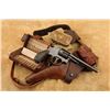 Image 2 : Smith & Wesson 1899 Army .38 Military And Police 1st Model Revolver 6" Revolver And Rig, C&r