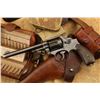 Image 7 : Smith & Wesson 1899 Army .38 Military And Police 1st Model Revolver 6" Revolver And Rig, C&r