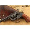 Image 9 : Wwii Lend-lease Smith & Wesson Pre-victory .38/200 British Service Revolver And Belt Rig C&r