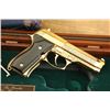 Image 3 : Beretta 96 D The Golden Centurion .40 Special Edition 4.3" Gold Engraved Pistol & Case
