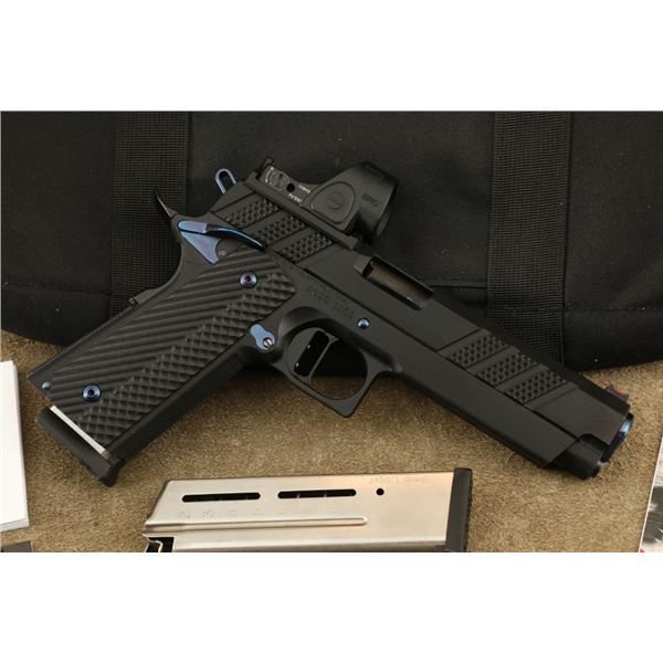 Akai Custom Guns Patriot 1911 9mm 5" Kart Barrel, Trijicon Rso Optic & Wc Magazines