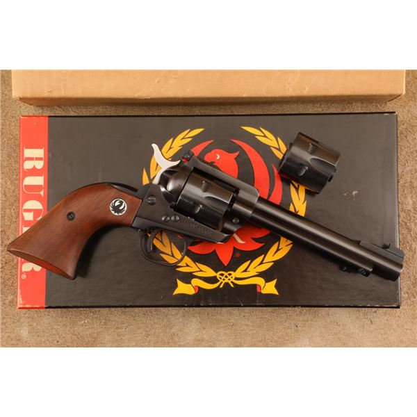 Boxed Pre-warning 3-screw Ruger Super Single-six .22 Lr Magnum Convertible Revolver, 1969 C&r
