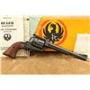 Image 1 : Ruger Old Model 3-screw Blackhawk .30 Carbine 7.5" Single Action Revolver, Mfd 1970 C&r