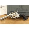 Image 9 : High Polish Stainless Ruger Vaquero Kbnv-44 .45 Colt 4 5/8" Single Action Revolver, 1996