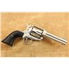 Image 20 : High Polish Stainless Ruger Vaquero Kbnv-44 .45 Colt 4 5/8" Single Action Revolver, 1996