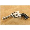 Image 21 : High Polish Stainless Ruger Vaquero Kbnv-44 .45 Colt 4 5/8" Single Action Revolver, 1996