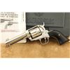 Image 7 : High Polish Stainless Ruger Vaquero Kbnv-44 .45 Colt 4 5/8" Single Action Revolver, 1996