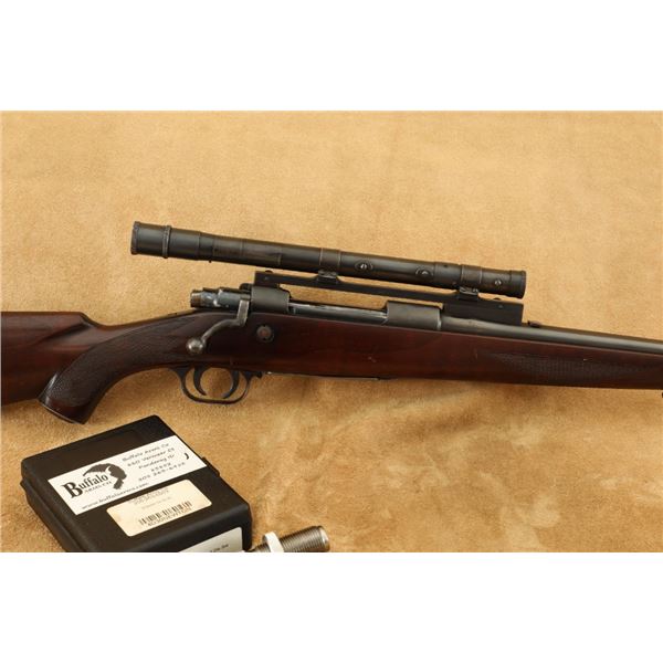 Buffalo Newton Rifle Co. Model 1924 .30 Newton 24" Bolt Action & Period Scope, 1924-1926 C&r
