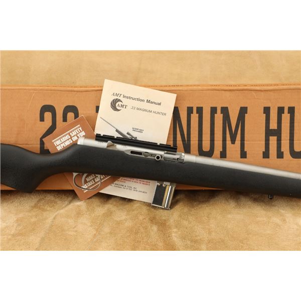 Amt 22 Magnum Hunter .22 Wmr 20" Semi-automatic Stainless Rimfire Rifle