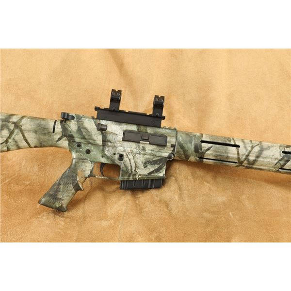 Remington R-25 7mm-08 Rem. 20" Semi Auto Ar10 Pattern Rifle With Mossy Oak Treestand Camo