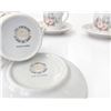 Image 4 : La Rose Des Sables Limoges French Porcelain Cup & Saucer Set, Floral, Set Of 6