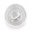 Image 8 : Sèvres France Crystal Bird Ring Dishes Frosted and Clear Glass