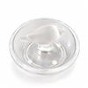 Image 9 : Sèvres France Crystal Bird Ring Dishes Frosted and Clear Glass