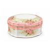 Image 1 : Limoges France Porcelain Box with Hand Painted Floral Design and Gilt Edges