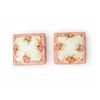 Image 3 : Limoges France Porcelain Lidded Boxes Pink Floral Raised Design