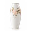 Image 2 : Limoges Porcelain Vase with Hand-Painted Floral Design and Gold Rim