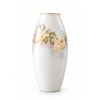 Image 4 : Limoges Porcelain Vase with Hand-Painted Floral Design and Gold Rim