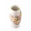 Image 6 : Limoges Porcelain Vase with Hand-Painted Floral Design and Gold Rim
