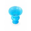 Image 3 : Blue Art Glass: One Urn-Shaped Vase and Three Round Shallow Bowls