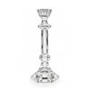 Image 1 : Saint-Louis France Crystal Candlestick with Faceted Design