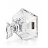 Image 3 : Saint-Louis France Crystal Candlestick with Faceted Design