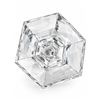 Image 4 : Saint-Louis France Crystal Candlestick with Faceted Design