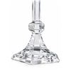Image 5 : Saint-Louis France Crystal Candlestick with Faceted Design