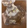 Image 8 : Saint-Louis France Crystal Candlestick with Faceted Design