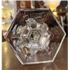 Image 9 : Saint-Louis France Crystal Candlestick with Faceted Design