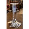 Image 3 : Baccarat Crystal Hexagonal Candlestick Holder