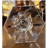 Image 9 : Baccarat Crystal Hexagonal Candlestick Holder