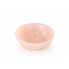 Image 5 : 3 Pink Depression Glass Pieces With Floral Etching and Hand-Painted Details