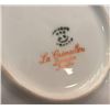 Image 8 : Limoges France La Genvillière Porcelain Bowl and Gravy Boat with Monogram and Gold Trim