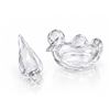 Image 1 : Val Saint Lambert Crystal Bird Sculptures, Two Pieces, Signed