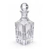 Image 1 : Waterford Crystal Spirit Decanter with Stopper, Square Cut Design