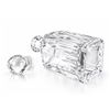 Image 3 : Waterford Crystal Spirit Decanter with Stopper, Square Cut Design