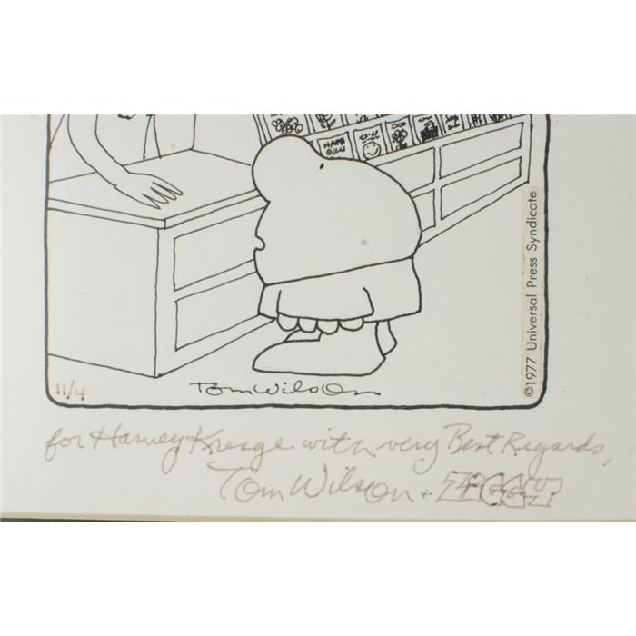 Original Ziggy Cartoon by Tom Wilson