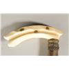 Image 2 : Antique Antler Walking Stick Handle