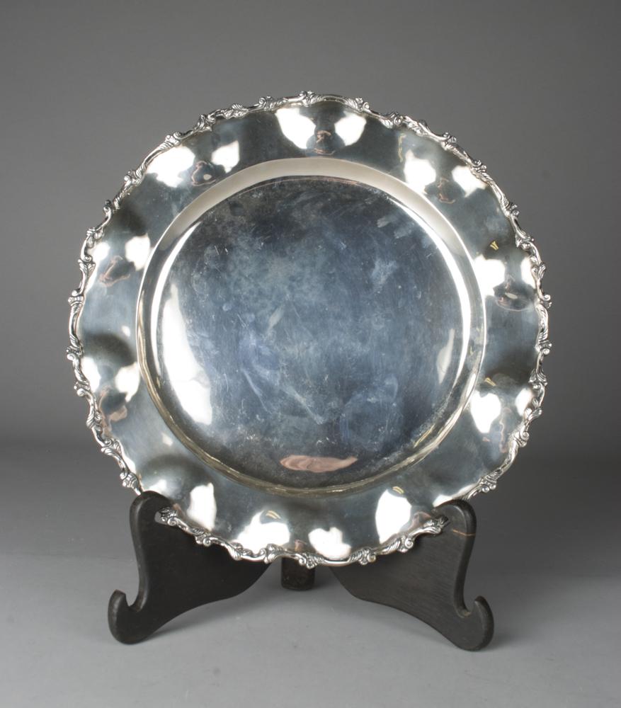 Exceptional Mexican Sterling Silver Platter