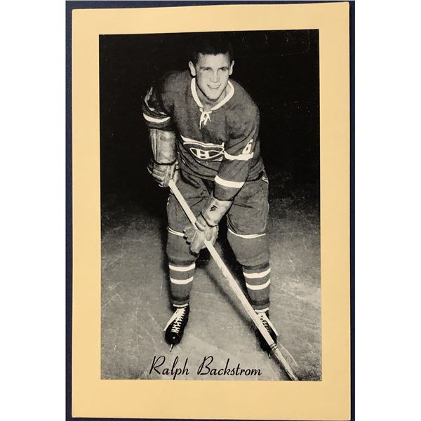1944-63 BEEHIVE GROUP II HOCKEY - RALPH BACKSTROM