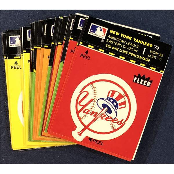 1980 FLEER BASEBALL LOGO COLLECTION (24)