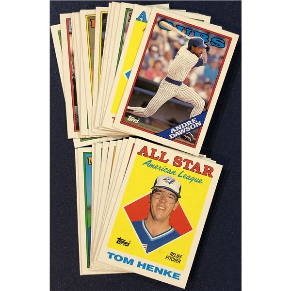 1988 TOPPS BASEBALL COLLECTION (25)