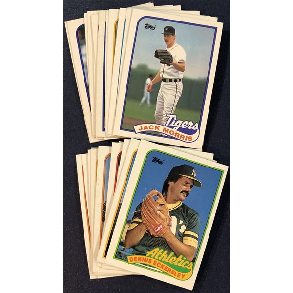 1989 TOPPS BASEBALL COLLECTION (25)