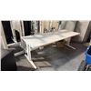 Image 1 : OFITA WHITE 78"X31" ELECTRIC SIT/STAND COMPUTER TABLE