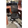 Image 1 : BLACK MESH BACK ADJUSTABLE TASK CHAIR